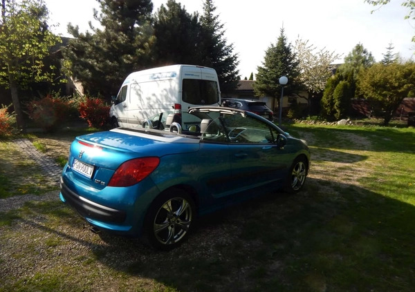 Peugeot 207 CC cena 14999 przebieg: 87000, rok produkcji 2007 z Gniezno małe 326